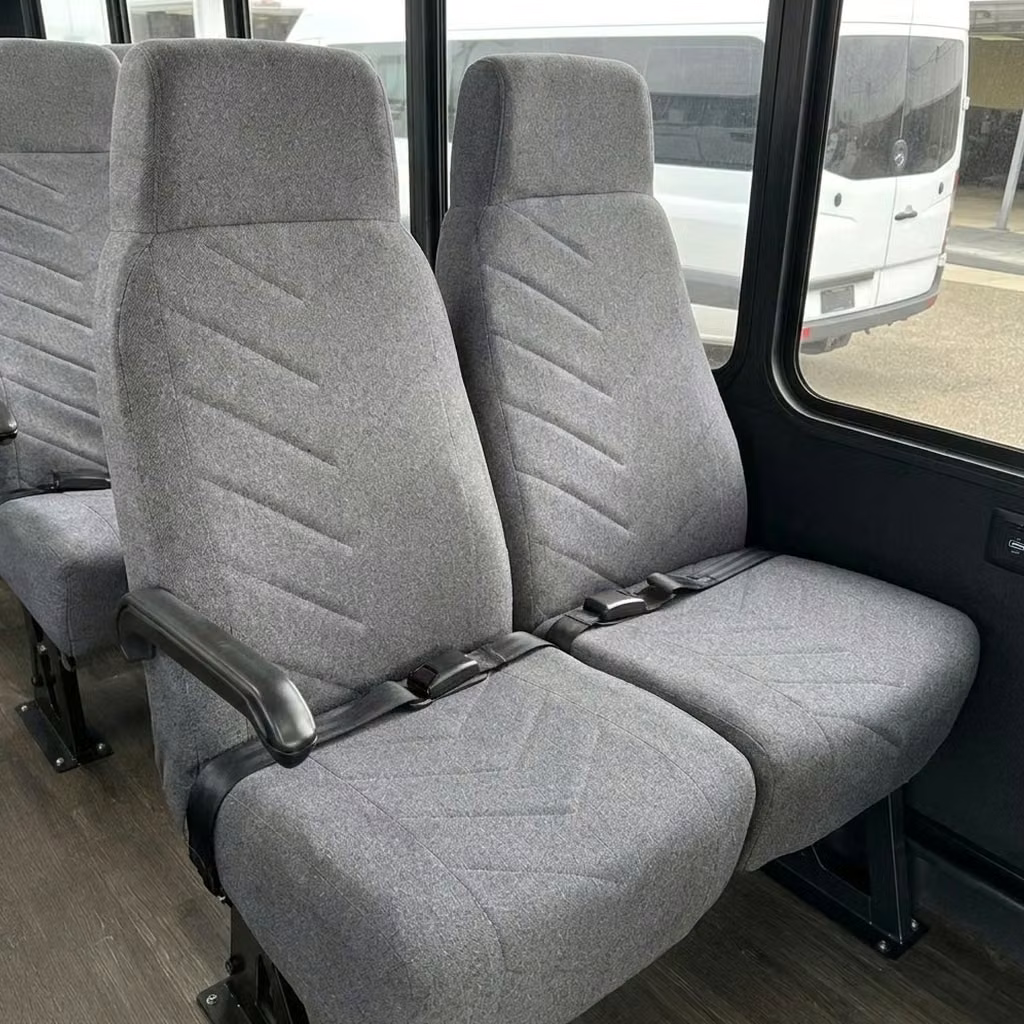 ames 18 passenger minibus high back seats