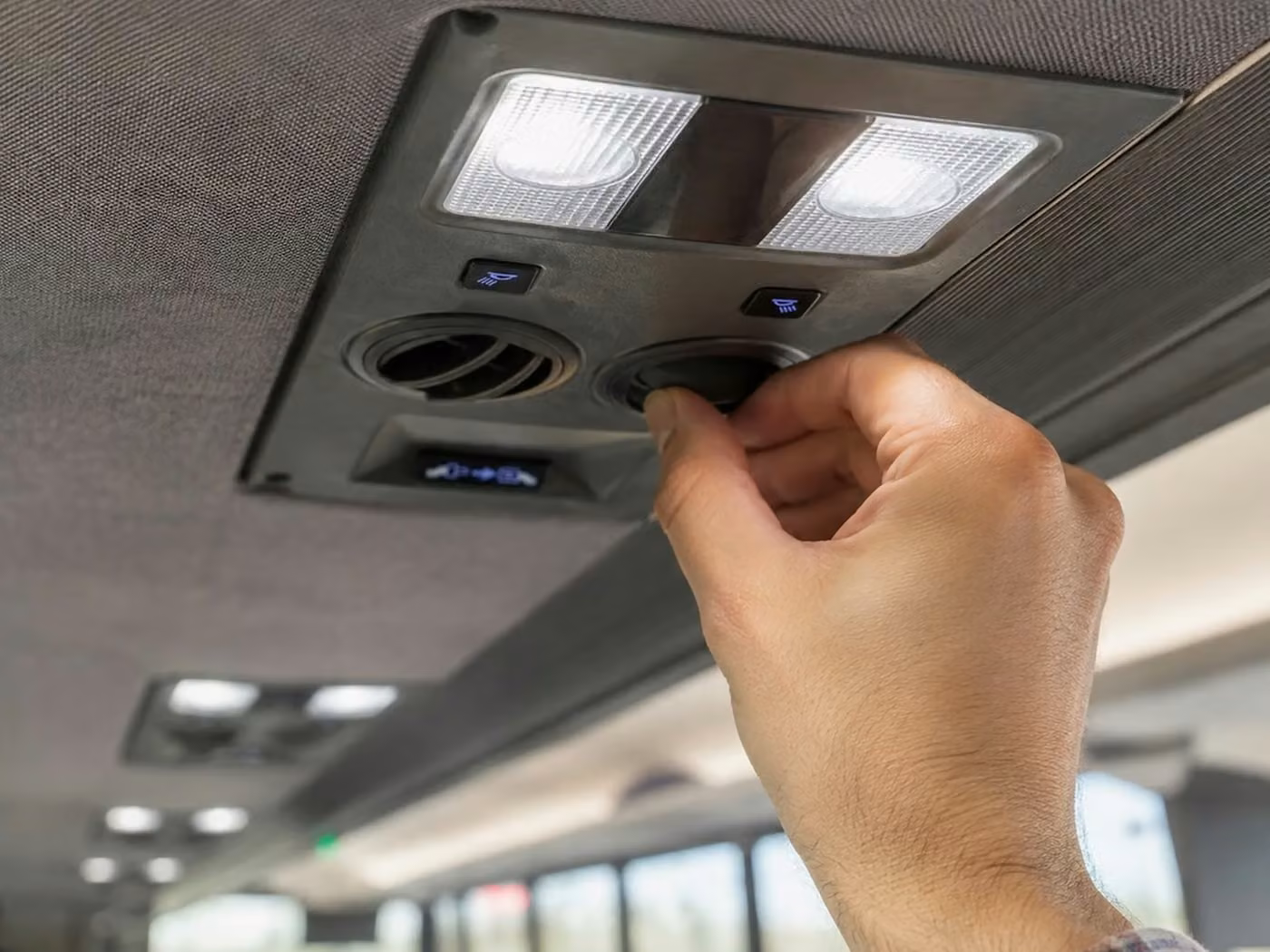 ames charter bus climate control