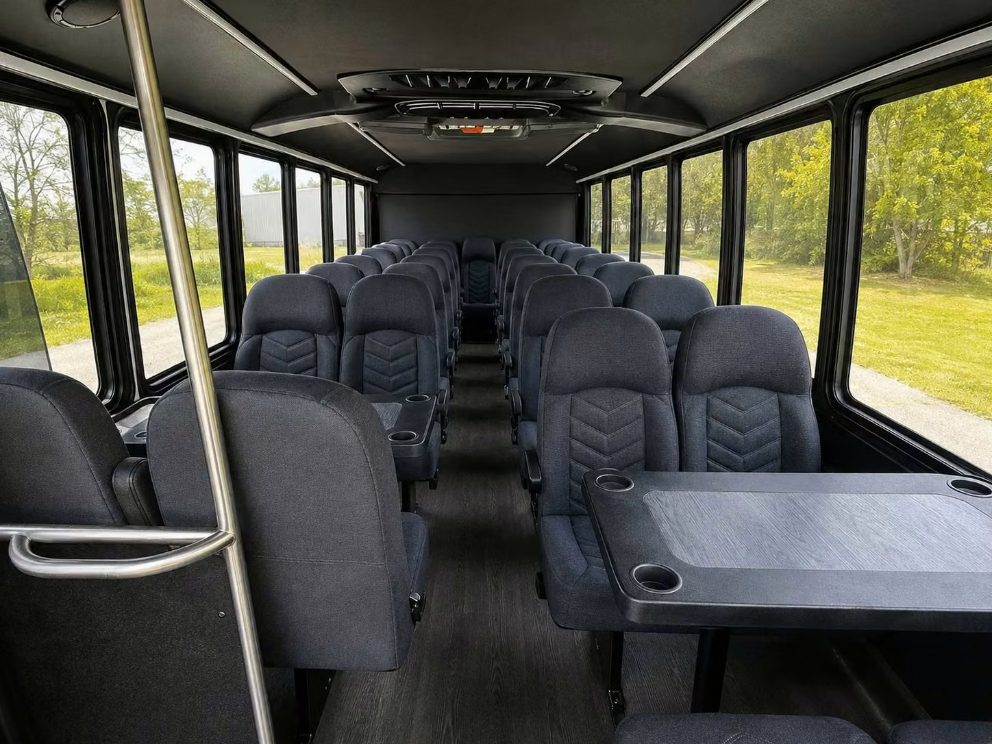 25 passenger minibus inside