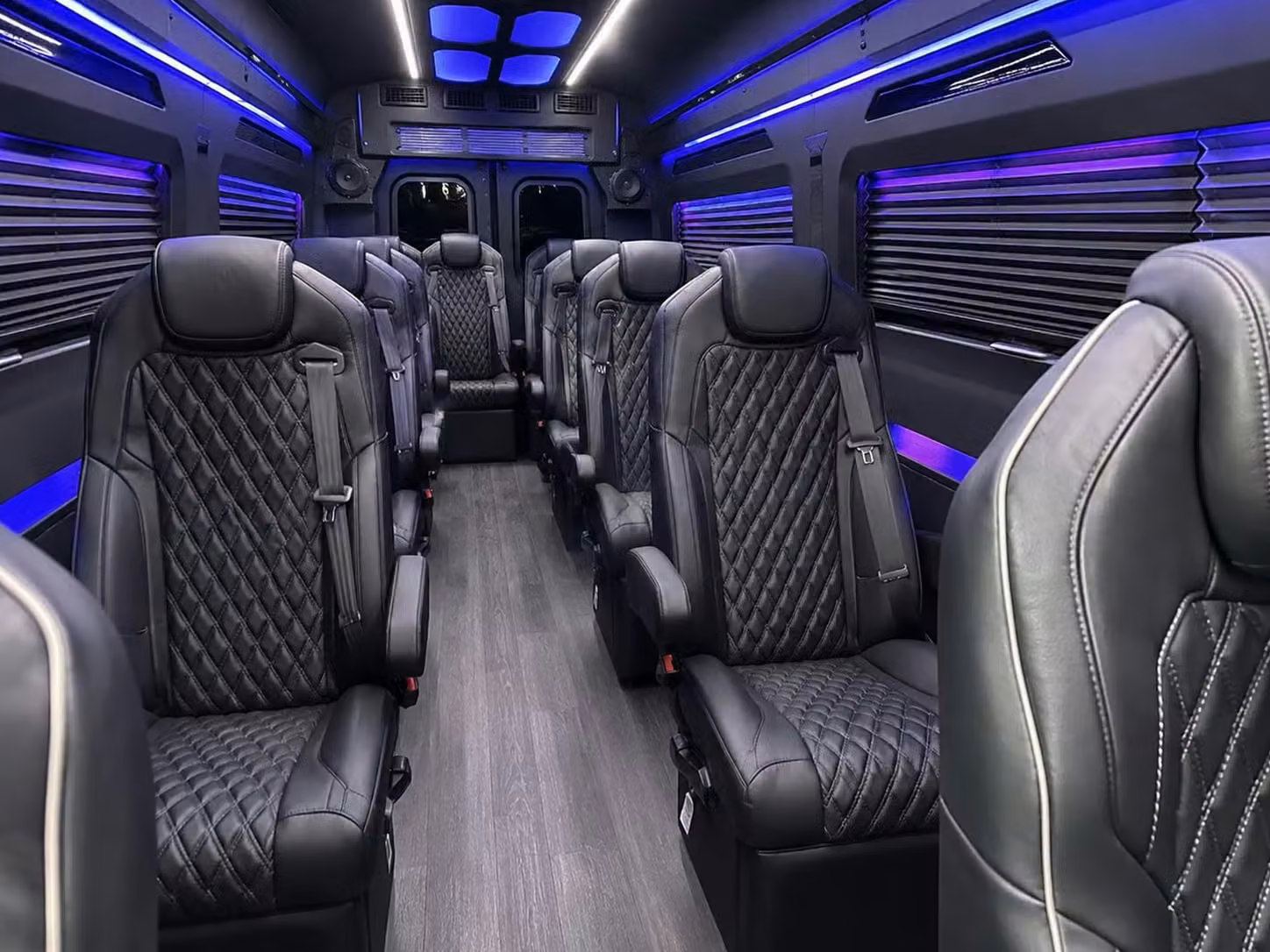 sprinter van with driver interior