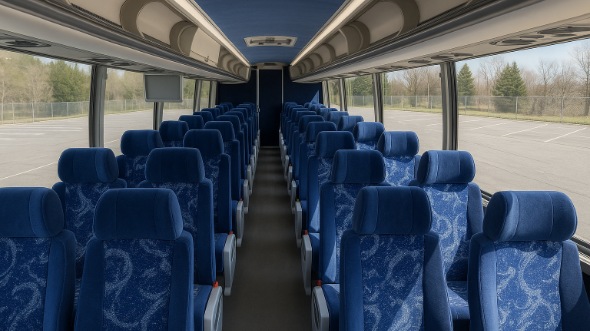 ames 50 passenger charter bus rental
